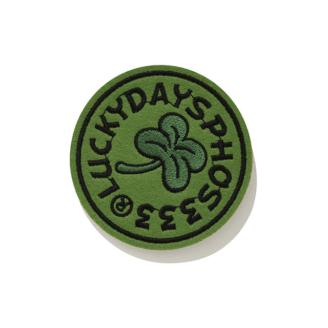 Lucky Charms Clover Wappen Badge A/Lime Green