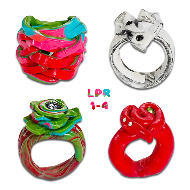 Love and Peace Ring LPR01~04